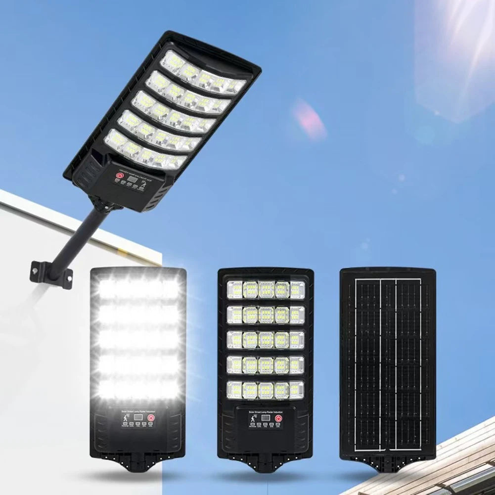 Smart Control System Solar Powered Yard Lighting with Human Body Sensors