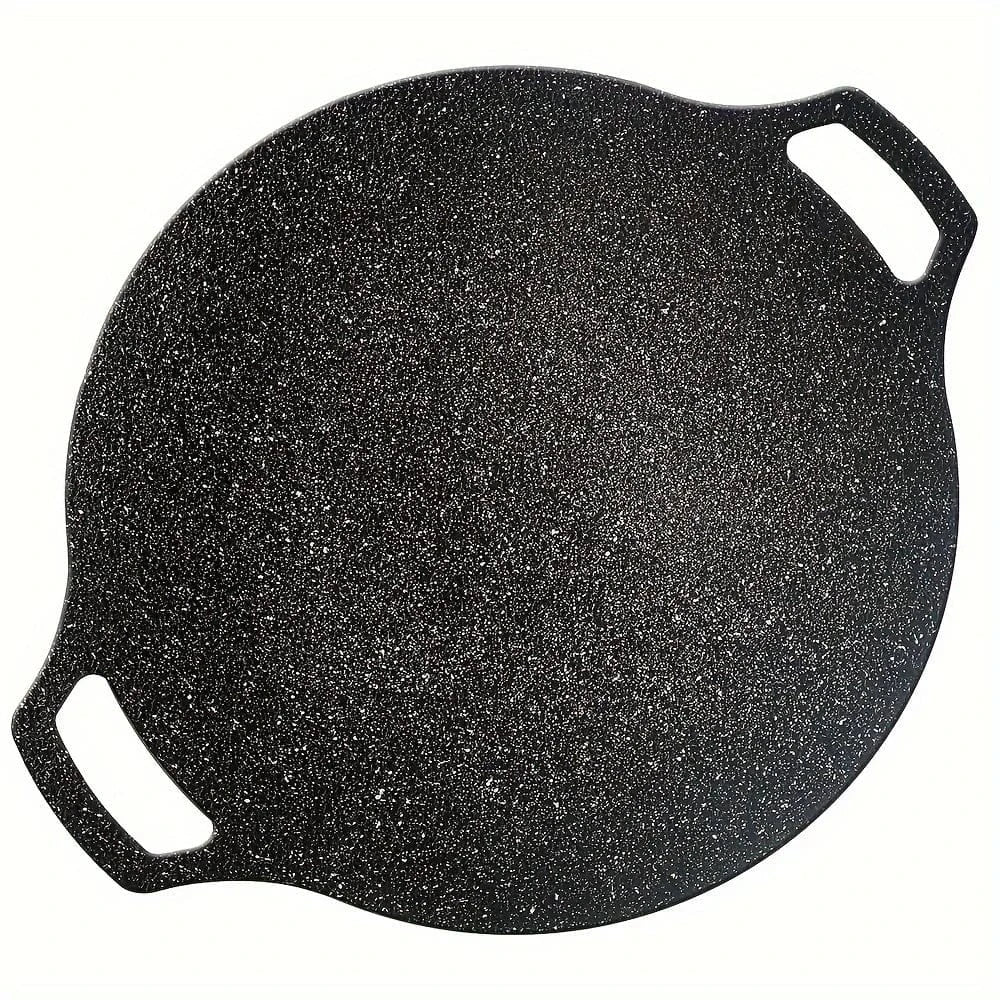 Heavy-Duty Nonstick Korean BBQ Grill Pan, Perfect For Outdoor Grilling And Camping
