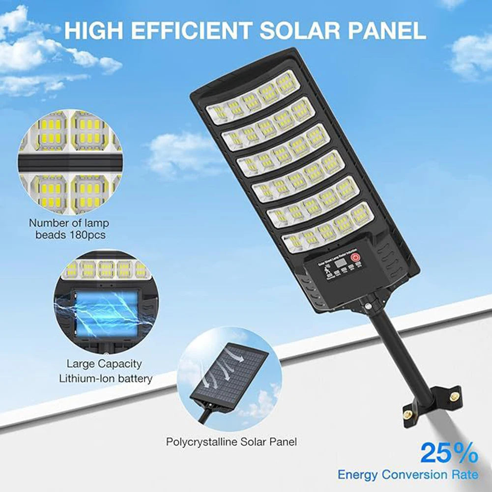 Smart Control System Solar Powered Yard Lighting with Human Body Sensors