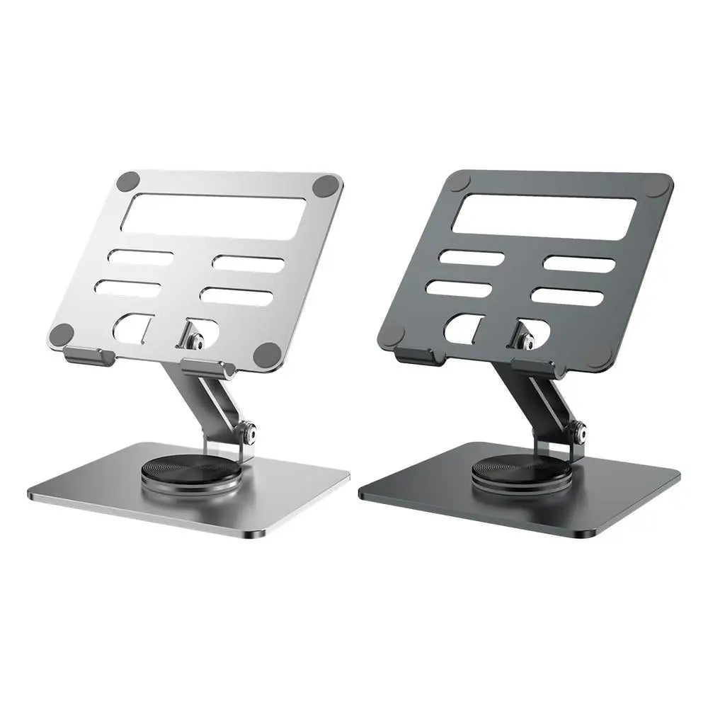 Multifunctional aluminum alloy Laptop foldable bracket with 360 degree rotation Stand