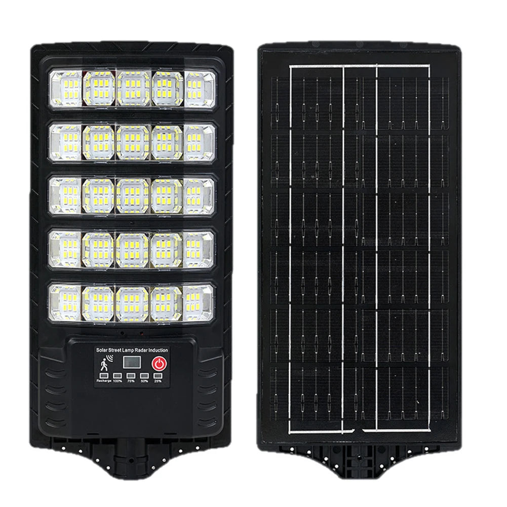 Smart Control System Solar Powered Yard Lighting with Human Body Sensors