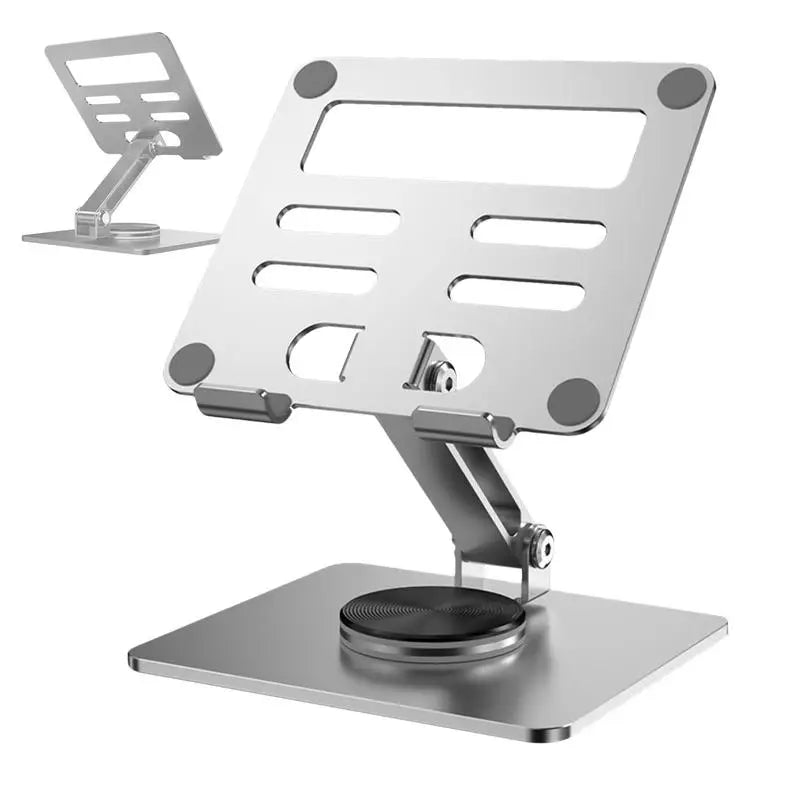 Multifunctional aluminum alloy Laptop foldable bracket with 360 degree rotation Stand
