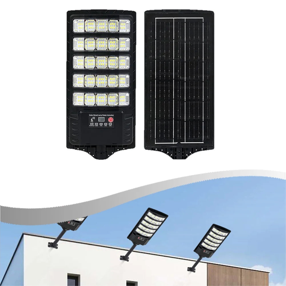 Smart Control System Solar Powered Yard Lighting with Human Body Sensors