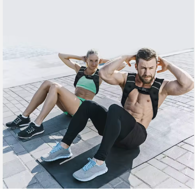 AB Iron Weighted Sports Fitness Vest for Walking and Running