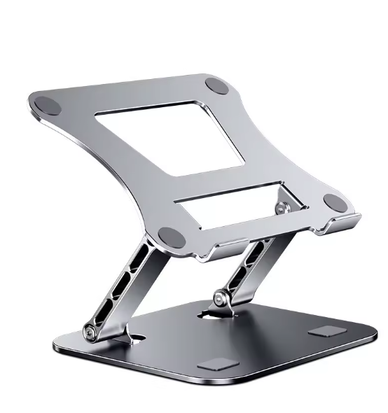 Multifunctional aluminum alloy Laptop foldable bracket with 360 degree rotation Stand
