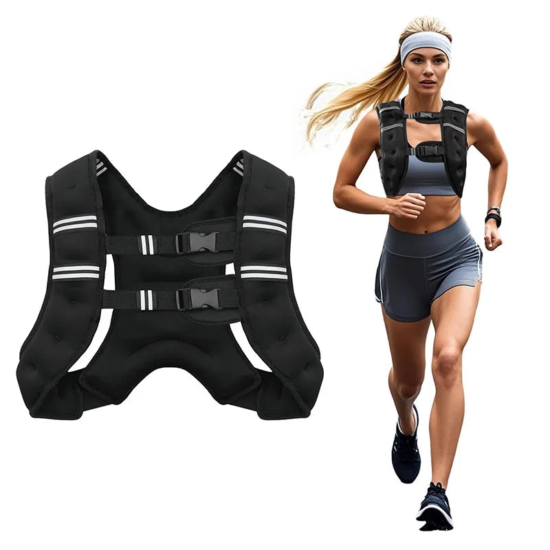 AB Iron Weighted Sports Fitness Vest for Walking and Running