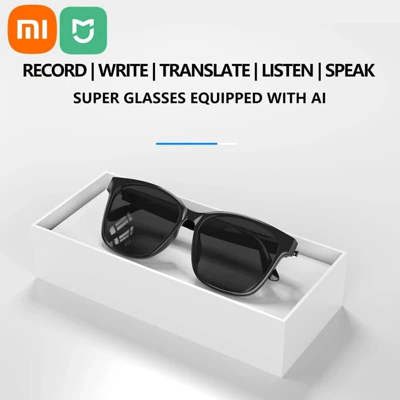 AI Intelligent C8 Smart Wireless Bluetooth Glasses Real - time Simultaneous Interpretation Headset - Shop Gamset
