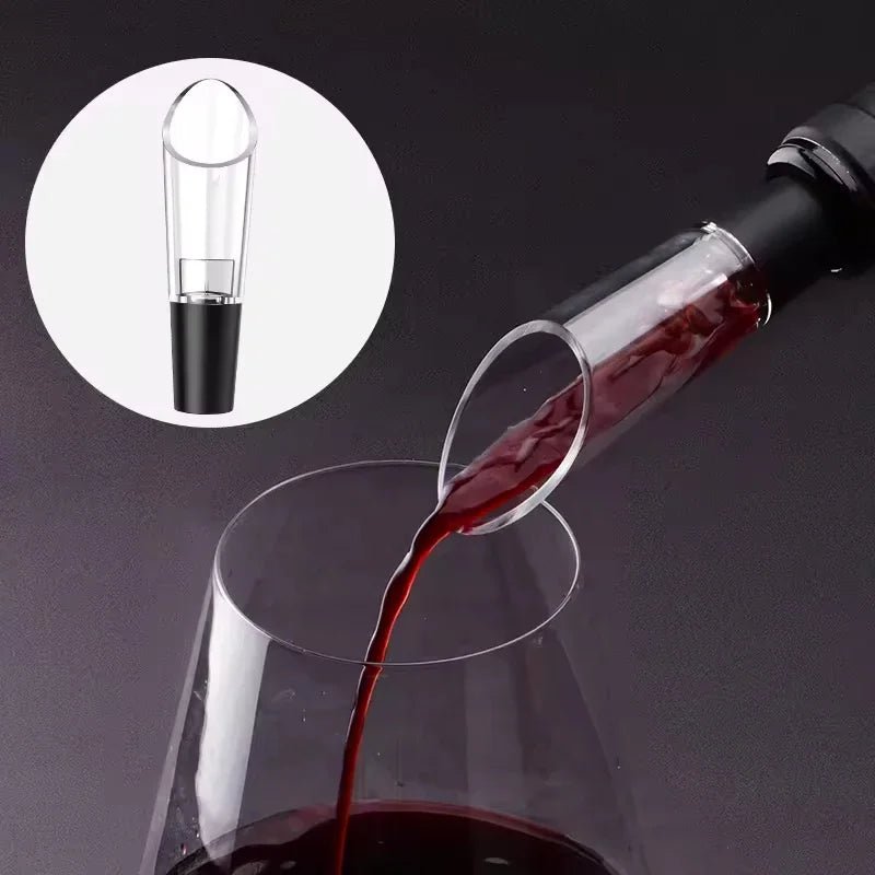 All Season Rechargeable Electric Automatic Wine Opener Set - Shop Gamset