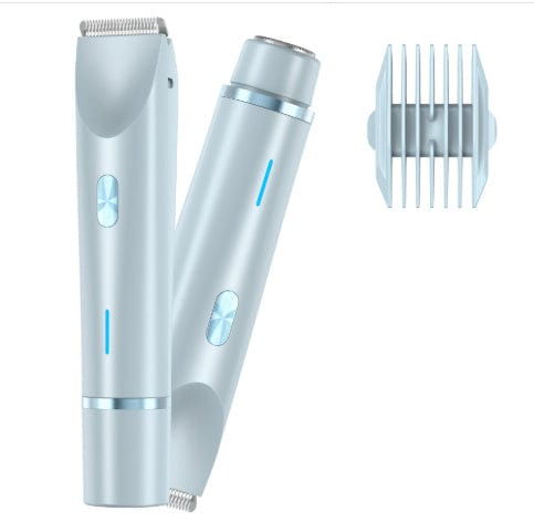 Double Head Wet & Dry Electric Razor Women's Pubic Hair Shaver Trimmer