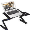 Ergonomic Adjustable Portable Aluminum Laptop Desk Stand For PC Notebook With Mouse Pad