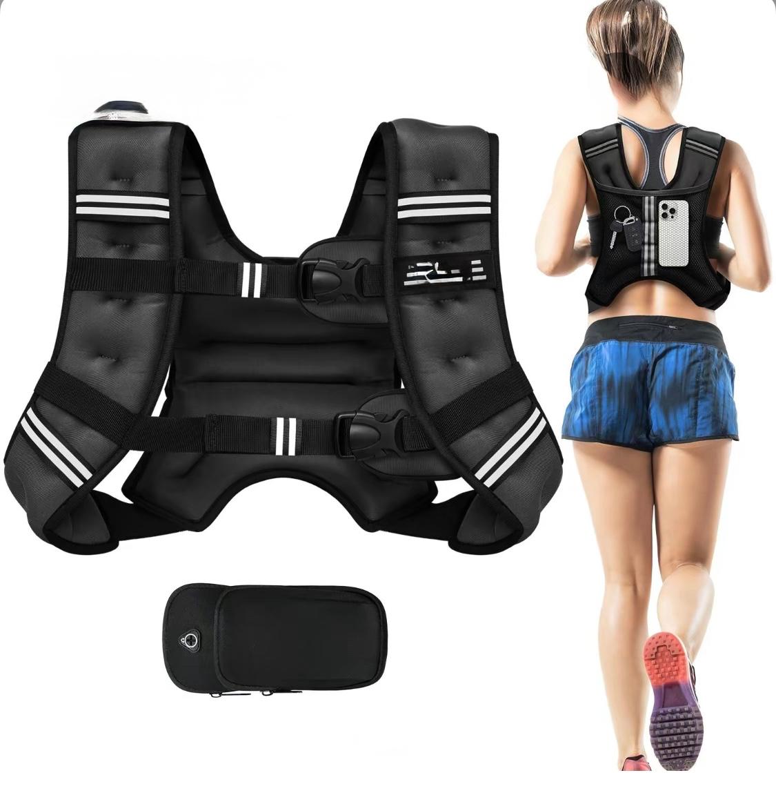 AB Iron Weighted Sports Fitness Vest for Walking and Running