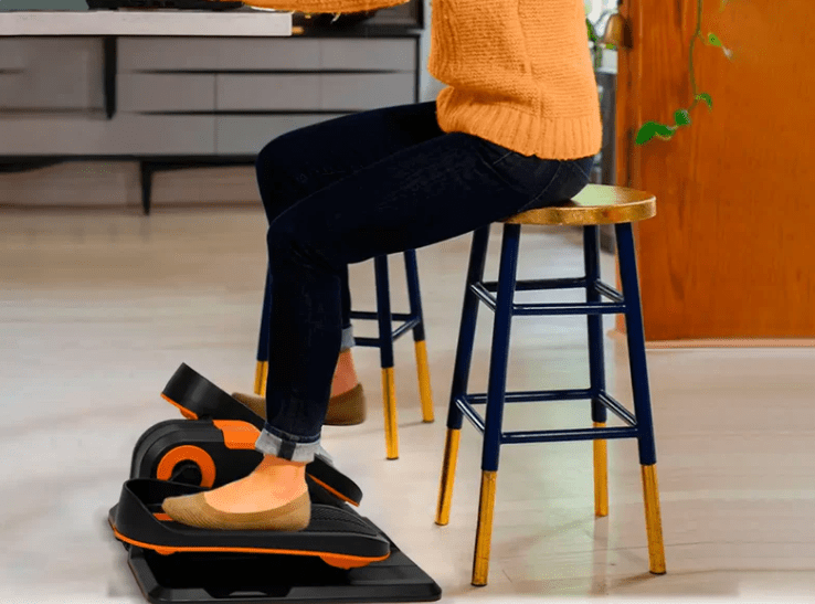 Mini Seated Elliptical Training Machine with Non - Slip Mat - Smart App - Shop Gamset