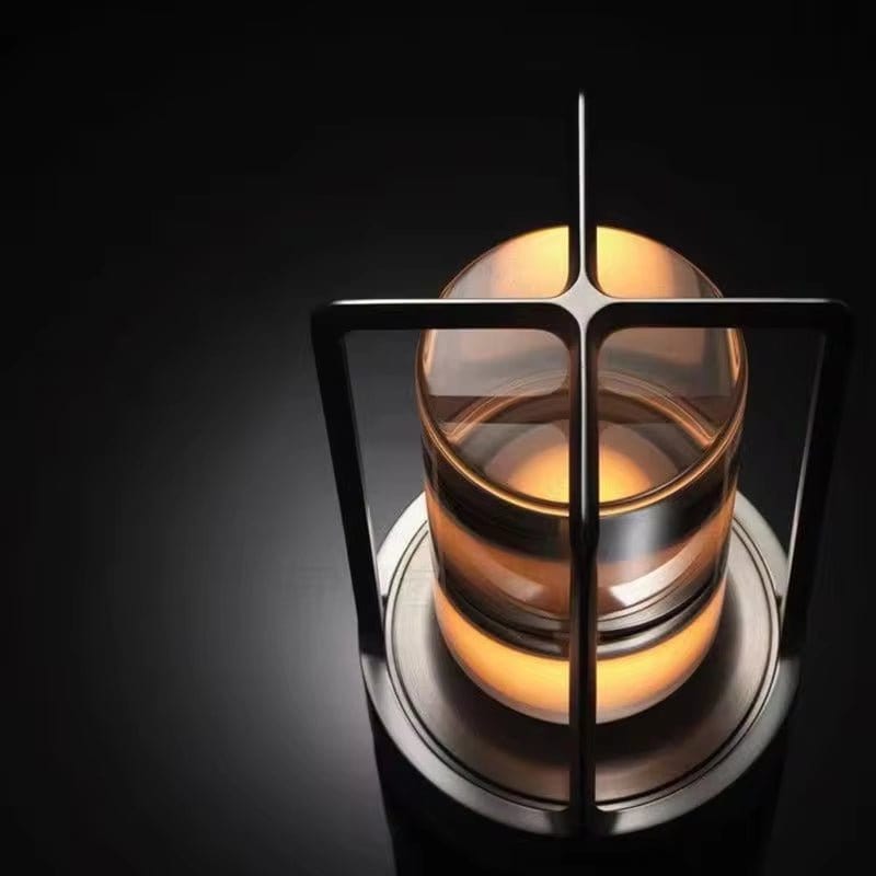 Rechargeable LED Crystal Touch Table Lamp for Bedroom and Restaurant Atmosphere Decoration - Shop Gamset