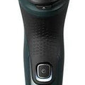Rechargeable Wet & Dry Electric Shaver with Pop-Up Trimmer, Travel Storage Pouch and Protective Cap