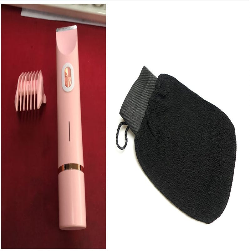 Double Head Wet & Dry Electric Razor Women's Pubic Hair Shaver Trimmer