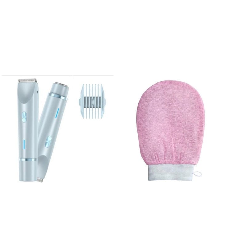 Double Head Wet & Dry Electric Razor Women's Pubic Hair Shaver Trimmer
