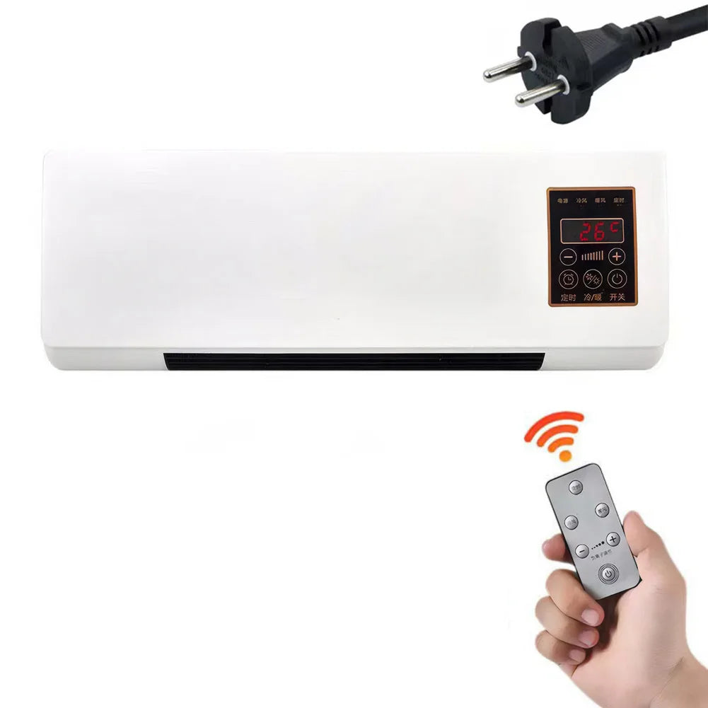 Portable Wall Mounted Air-conditioner With Split Max Heating System for Home / Office