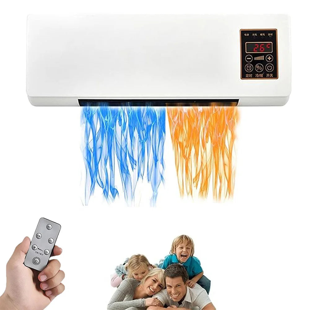 Portable Wall Mounted Air-conditioner With Split Max Heating System for Home / Office
