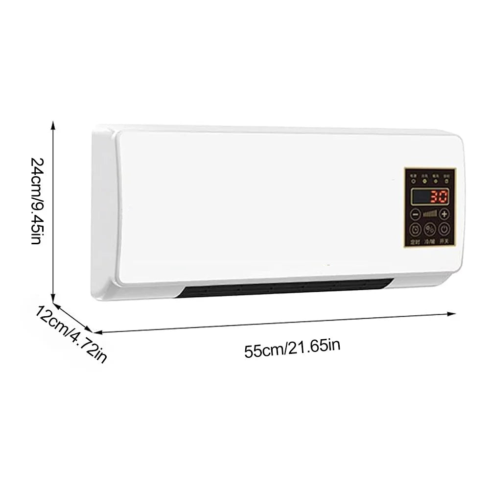 Portable Wall Mounted Air-conditioner With Split Max Heating System for Home / Office