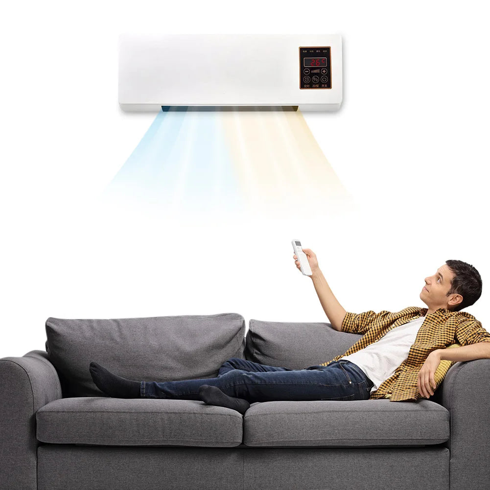 Portable Wall Mounted Air-conditioner With Split Max Heating System for Home / Office