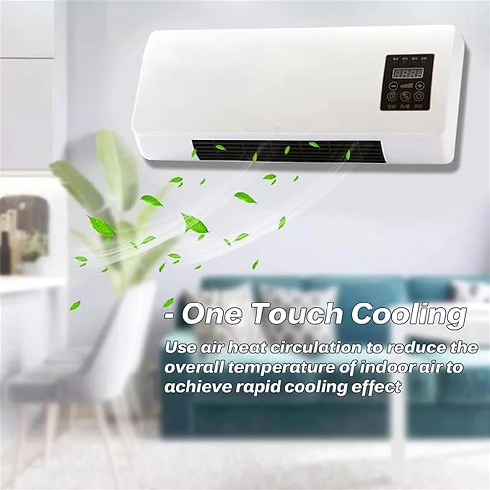 Portable Wall Mounted Air-conditioner With Split Max Heating System for Home / Office