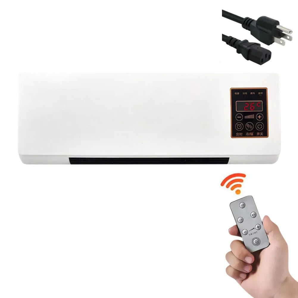 Portable Wall Mounted Air-conditioner With Split Max Heating System for Home / Office