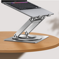 Multifunctional aluminum alloy Laptop foldable bracket with 360 degree rotation Stand