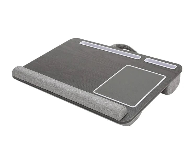 Anti Slip Multi Purpose Laptop Desk Table Design of Double Groove Bar Embedded Mouse Pad Use - Shop Gamset