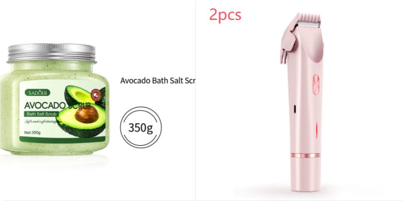 Double Head Wet & Dry Electric Razor Women's Pubic Hair Shaver Trimmer