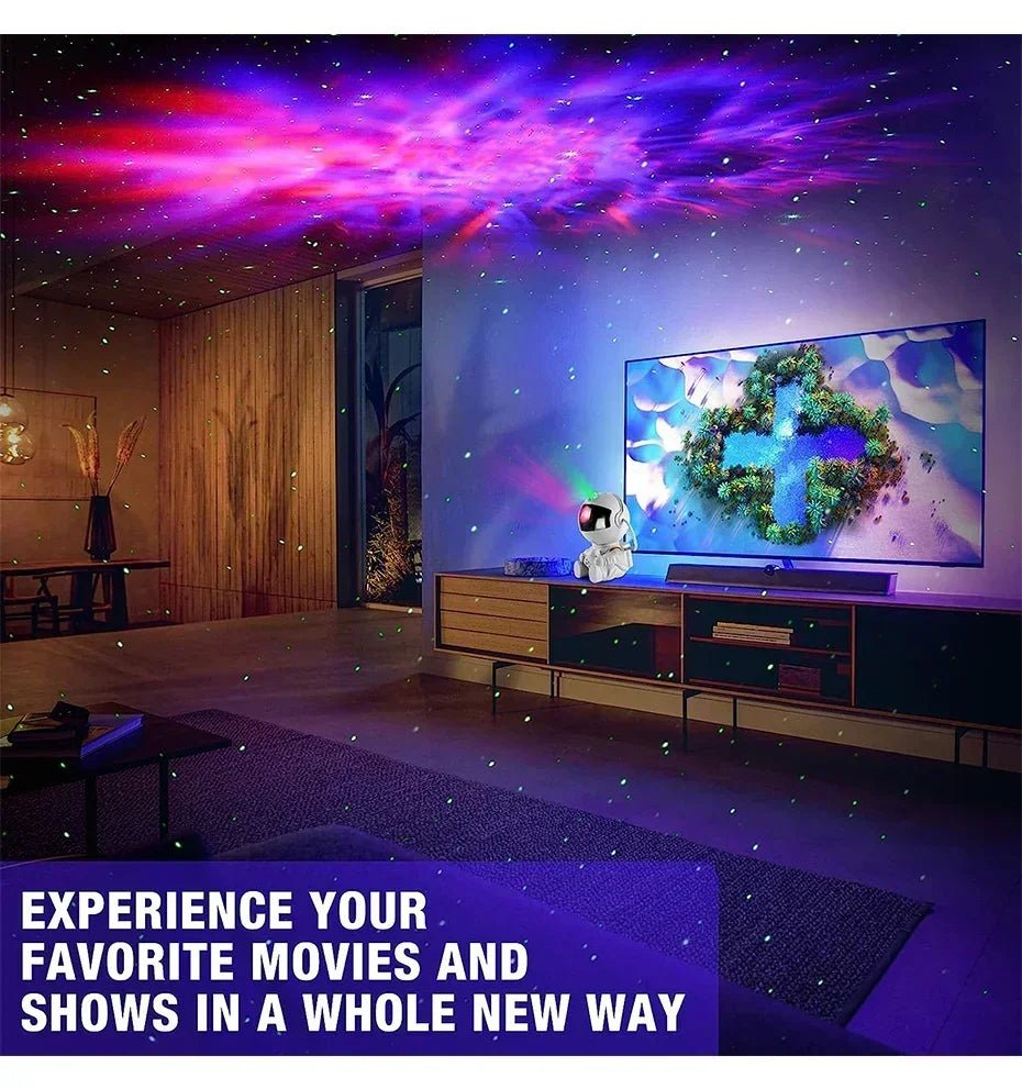 Galaxy Night Light Star Space Projector for Bedroom Home Decoration gift - Shop Gamset