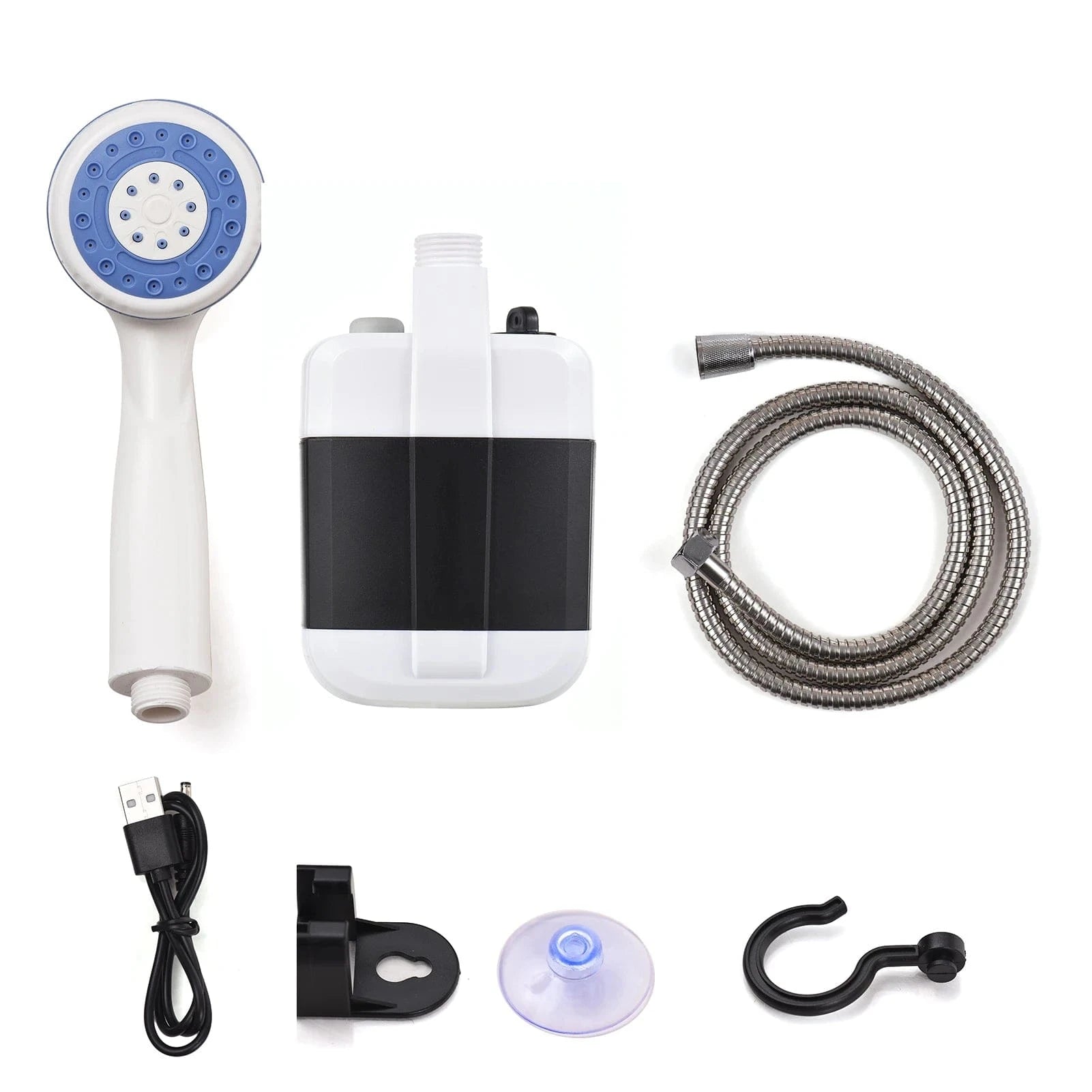 USB Rechargeable Electric Portable Outdoor Shower Pump for Camping Car Washing Gardening Pet Cleaning - Shop Gamset